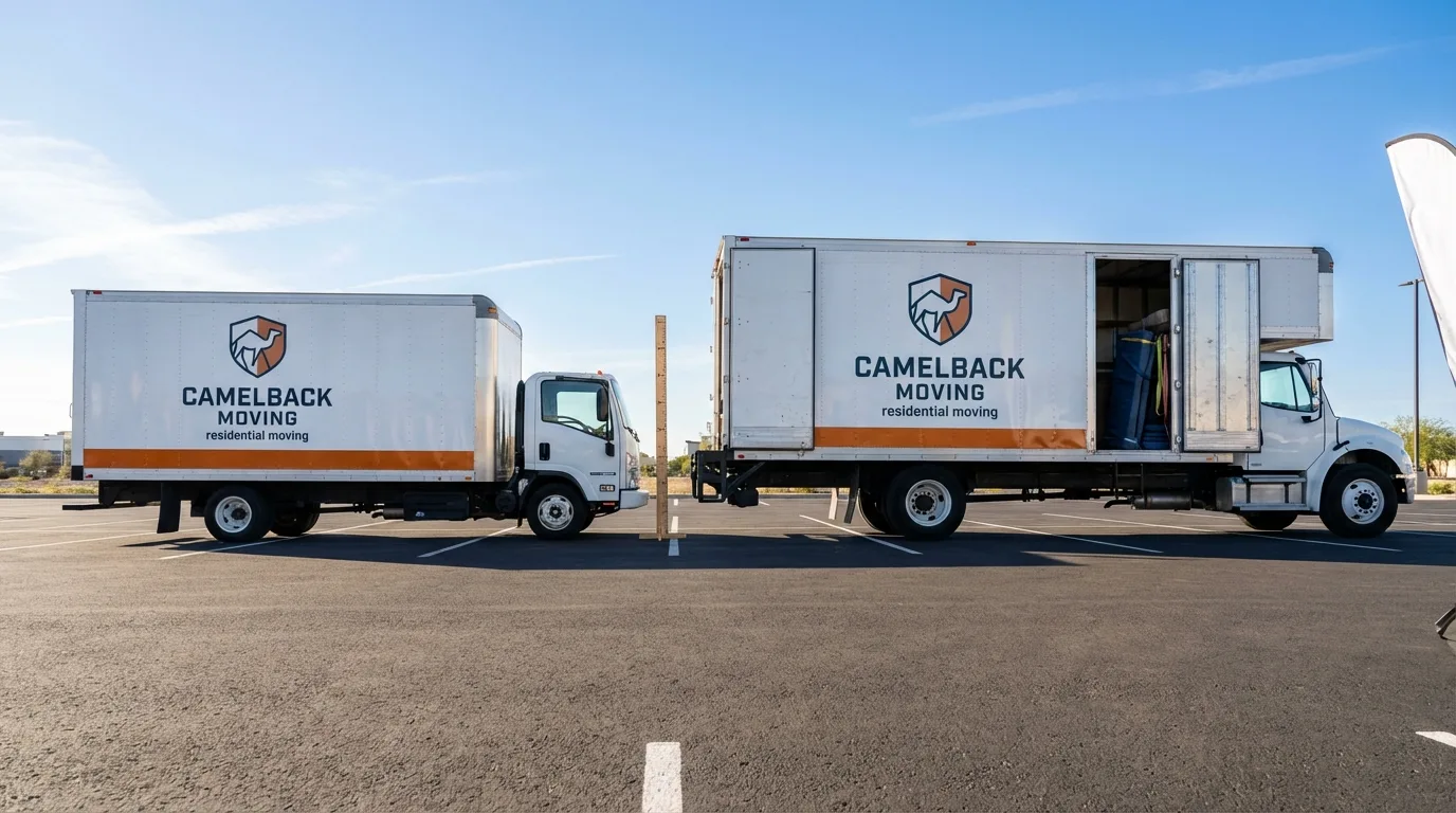 Moving truck size capacity guide in Egg Harbor City